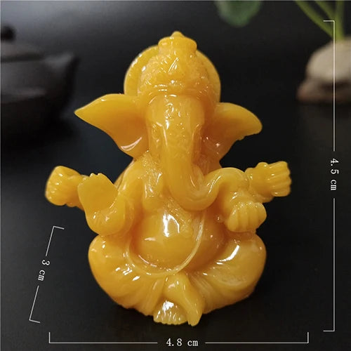 Golden Ganesha Buddha Figurine