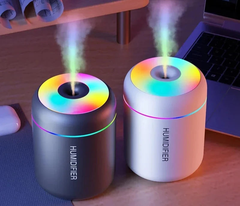 Compact USB Aroma Humidifier – For Car, Home & Relaxation!