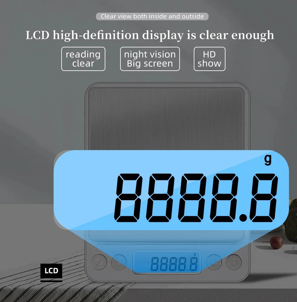 Compact Kitchen Scale