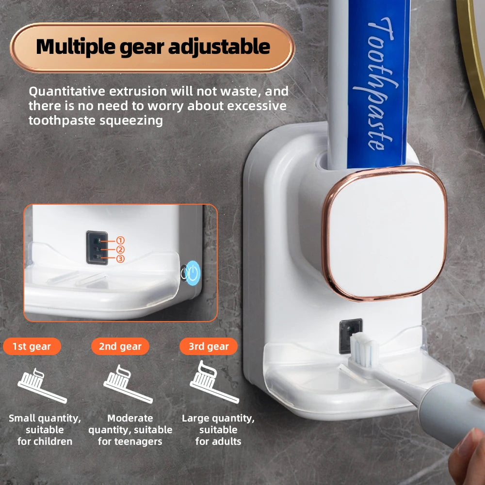 3-Mode Smart Toothpaste Dispenser