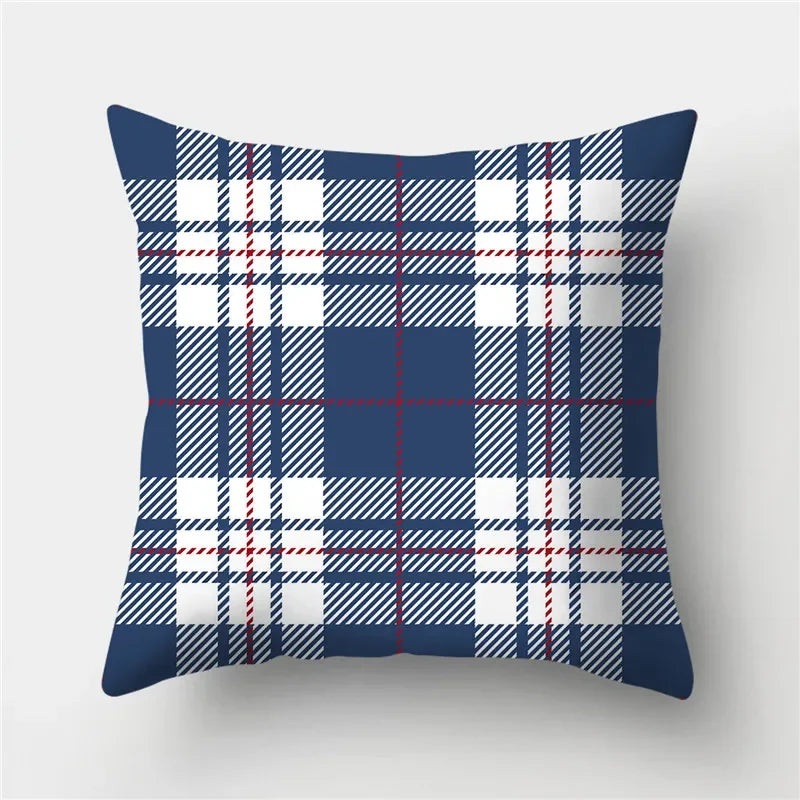 Geometric Print Pillow Cover