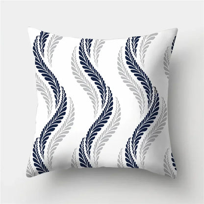 Geometric Print Pillow Cover