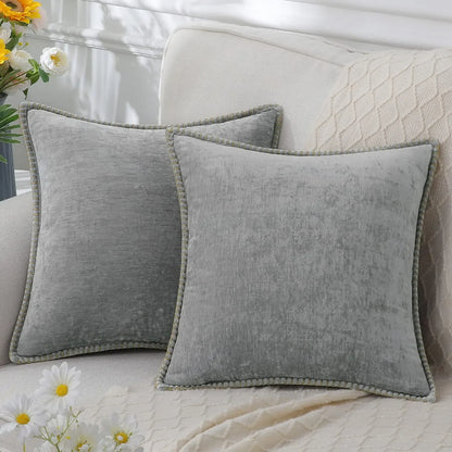 Chenille Throw Pillow Cover