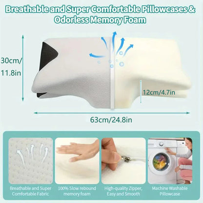 Butterfly Memory Foam Neck Pillow