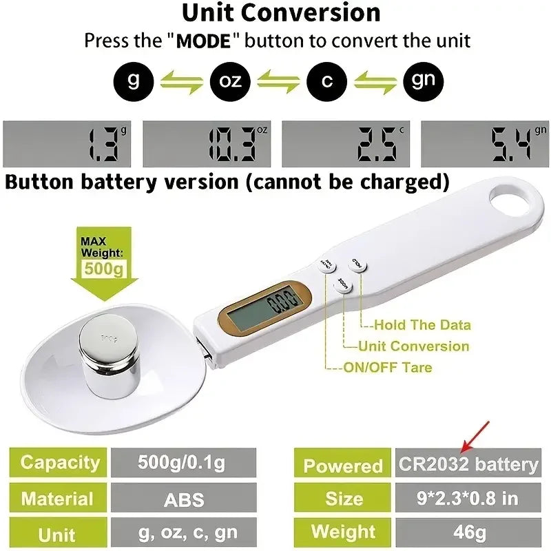 Spoon Kitchen Scale