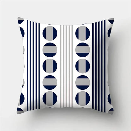 Geometric Print Pillow Cover