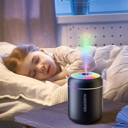 Compact USB Aroma Humidifier – For Car, Home & Relaxation!