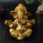 Golden Ganesha Buddha Figurine