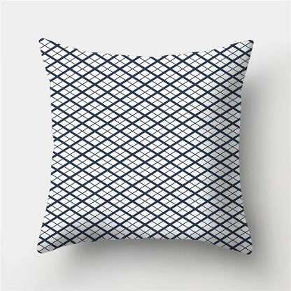 Geometric Print Pillow Cover
