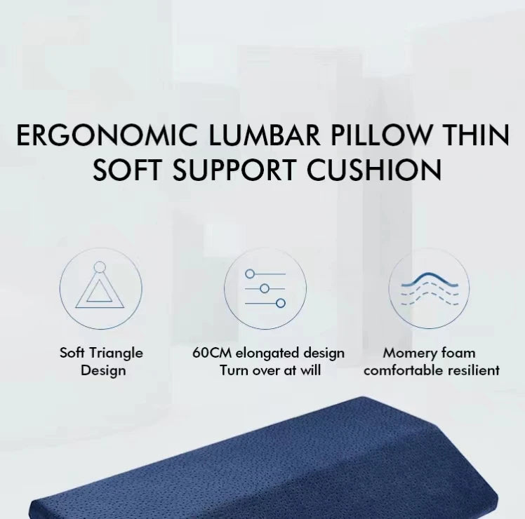 Memory Foam Lumbar Support Pillow