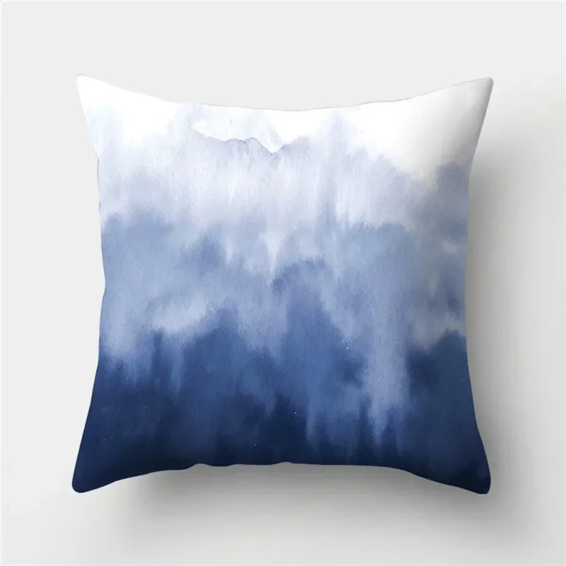 Geometric Print Pillow Cover