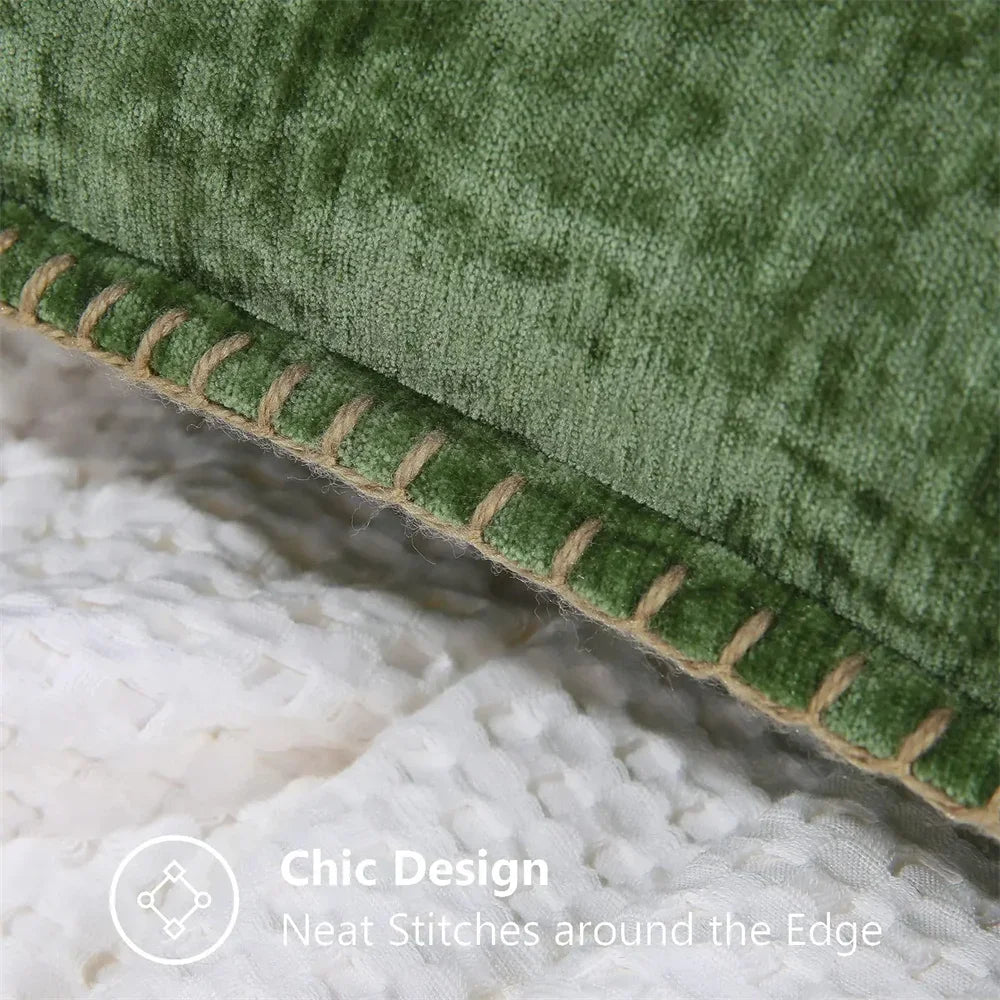 Chenille Throw Pillow Cover