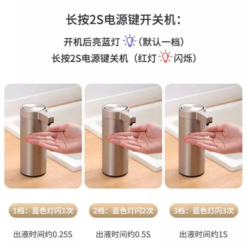 Touchless Stainless Steel Soap Dispenser