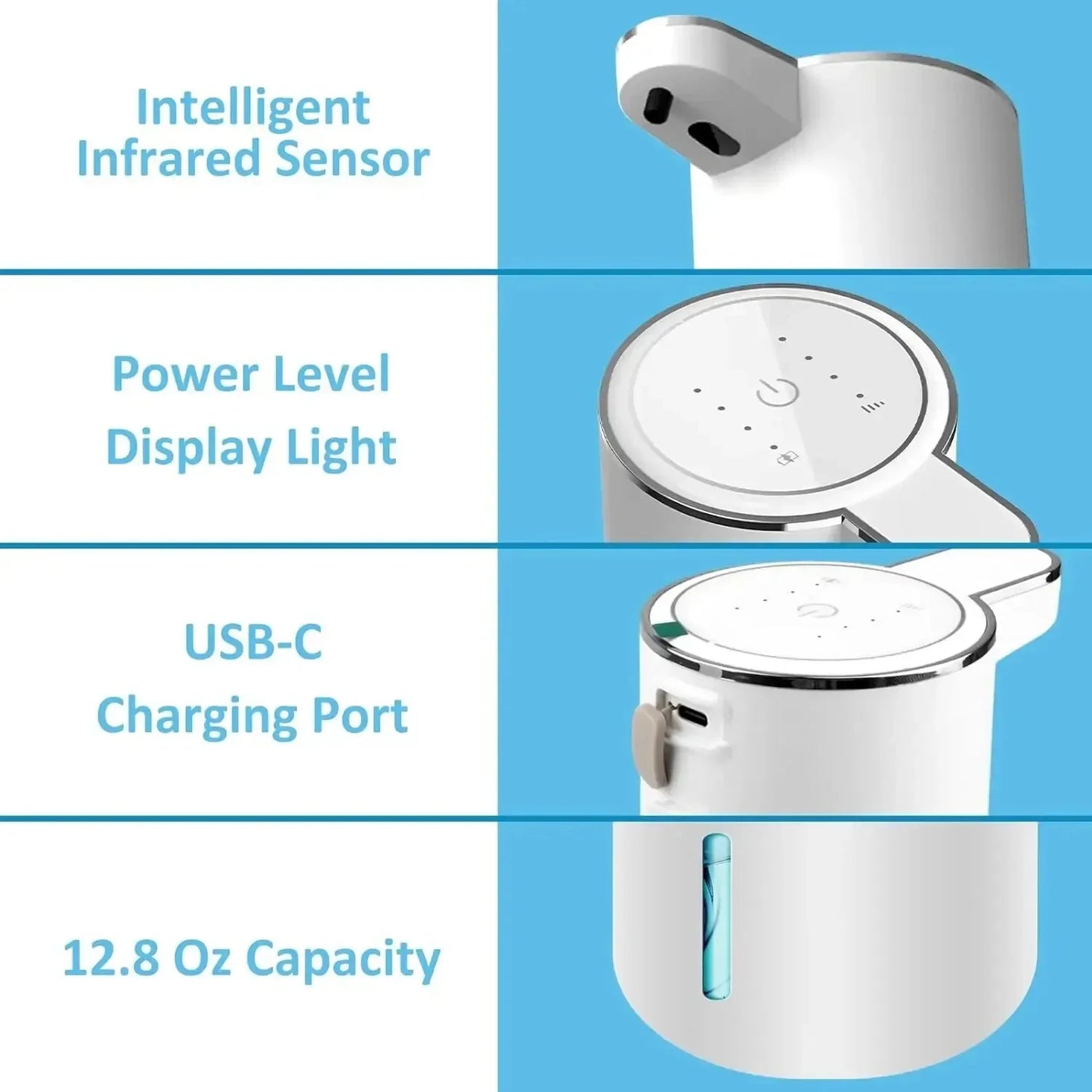 FoamWave Touchless Soap Dispenser