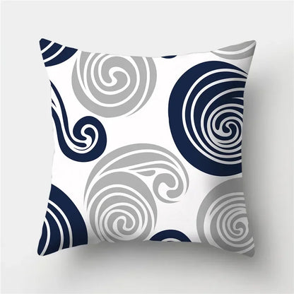 Geometric Print Pillow Cover