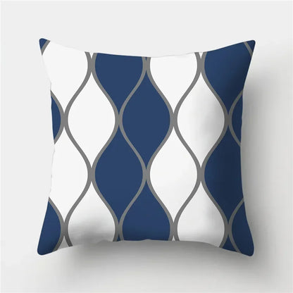 Geometric Print Pillow Cover