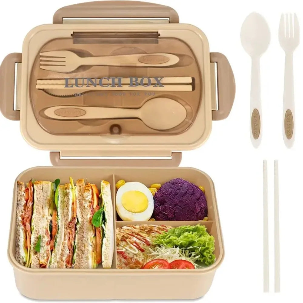 Leakproof Lunch Box with Cutlery