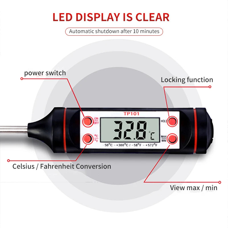 SmartBake Digital Food Thermometer