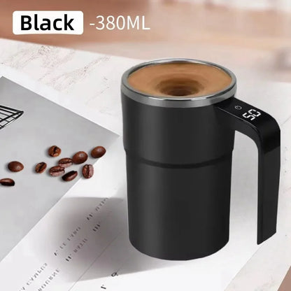 Portable Magnetic Stirring Coffee Mug